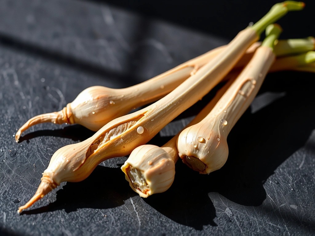 Racentic galangal roots